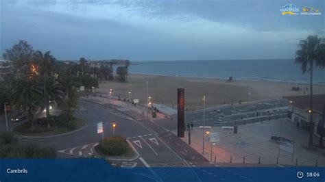 Webcams de las playas de Cambrils 2024 (cámaras。